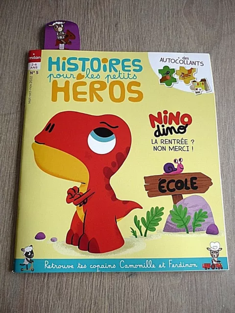 Histoires  Pour  Les  Petits  Heros  N° 5 -  Septembre  2022  /   Nino Dino...