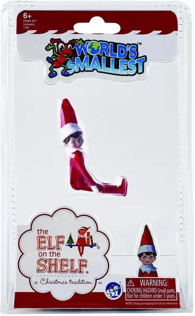 World's Smallest - The Elf on the Shelf a Christmas Tradition - Mini - In Stock