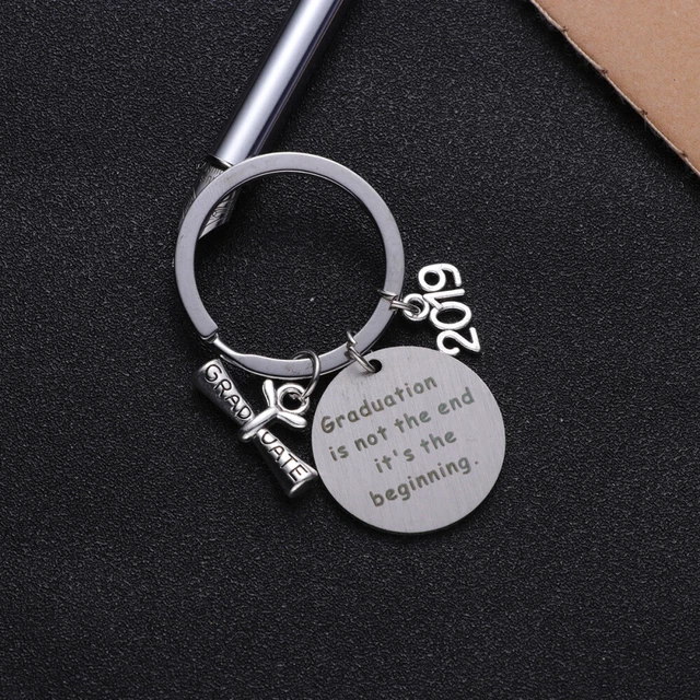 2019 Graduation Hanging Pendant Keychains Metal Keychain Key Chain 2