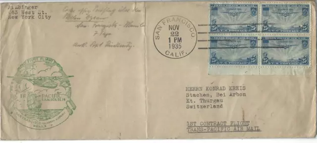 USA Lettre Clipper Trans-Pacific n° 8