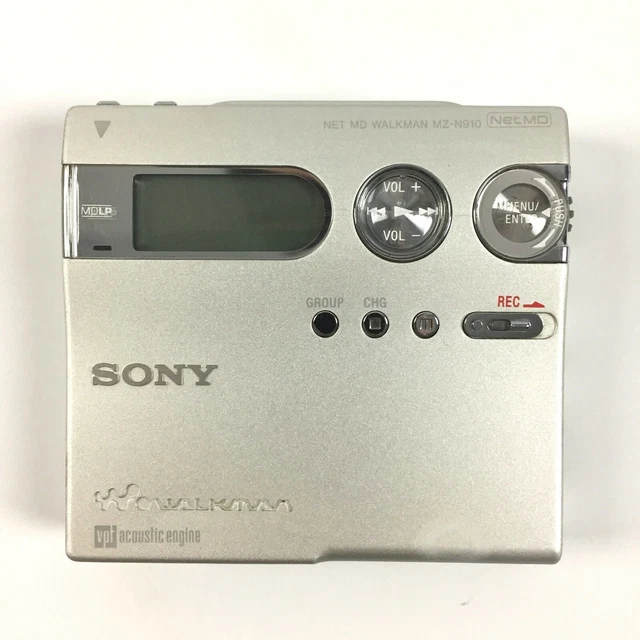 SONY MZN910 / Walkman Net MD MiniDisc Portable Recorder Lecteur