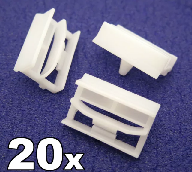 20x BMW 3-Series Sideskirt Plastic Clips- Plastic Bracket for Sill Moulding Trim