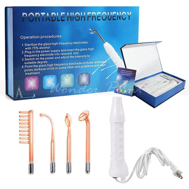 High Frequency Machine Facial Violet Light Ray Anti Acne Skin Care Wands