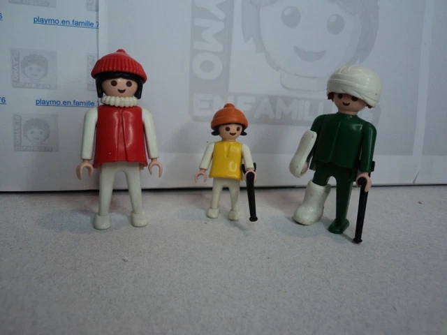 PLAYMOBIL vintage city hôpital de campagne poste secours
