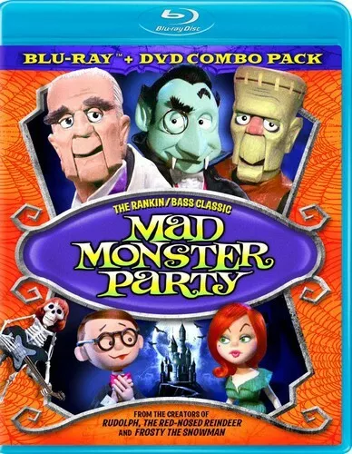 Mad Monster Party? [New Blu-ray] With DVD, Full Frame, Subtitled, Dolby
