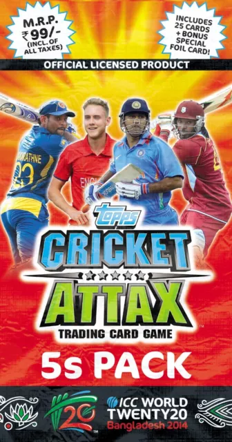 ICC Cricket World Cup Bangladesh 2014 - Pick Your Card