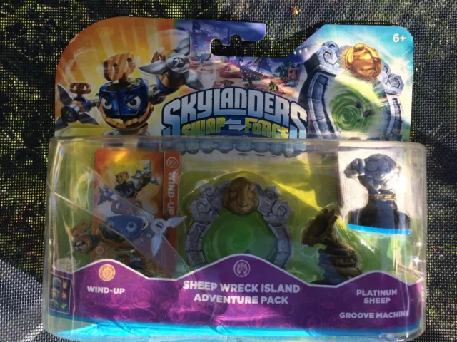 Nuovo Skylanders Swap-Force Sheep Wreck Island Adventure Pack avvolgimento