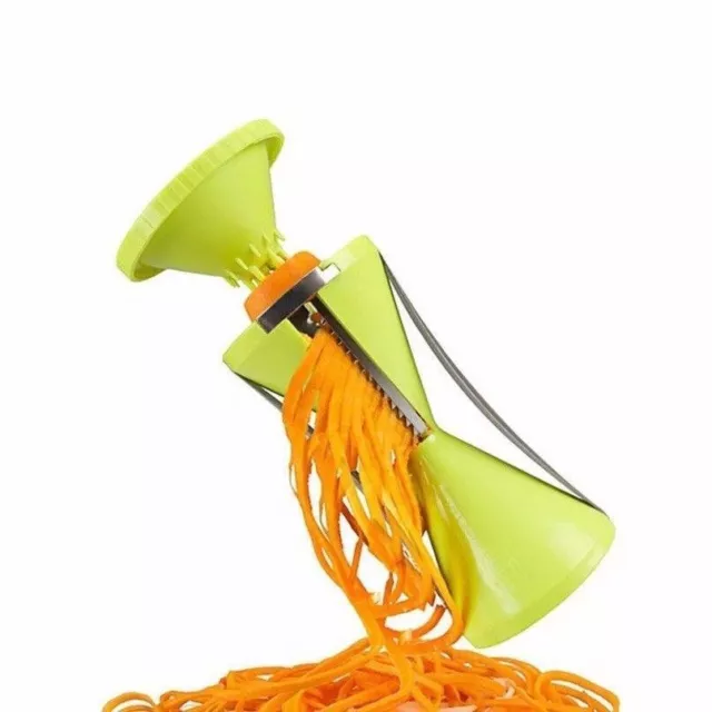 Cortadora en espiral nueva herramienta de cocina verduras frutas espiralizador pelador torcido
