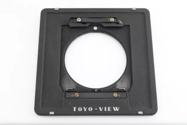 Genuine TOYO VIEW 158 x 158mm Linhof Type Lens Board Adapter for G ii From Japan