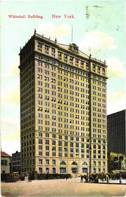 New York City New York Whitehall Building Postcard