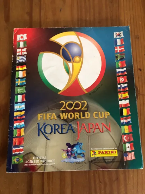 Be+ Album Panini Football  Worldcup Korea -Japan 2002 /Original / 186 Sur 576