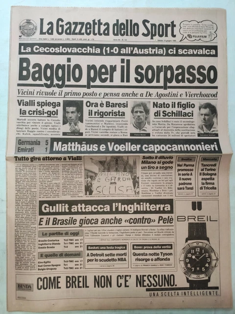 Gazzetta Dello Sport Du 1er Novembre 1959 - Salon Auto Torino + Tchécoslovaquie-Italie