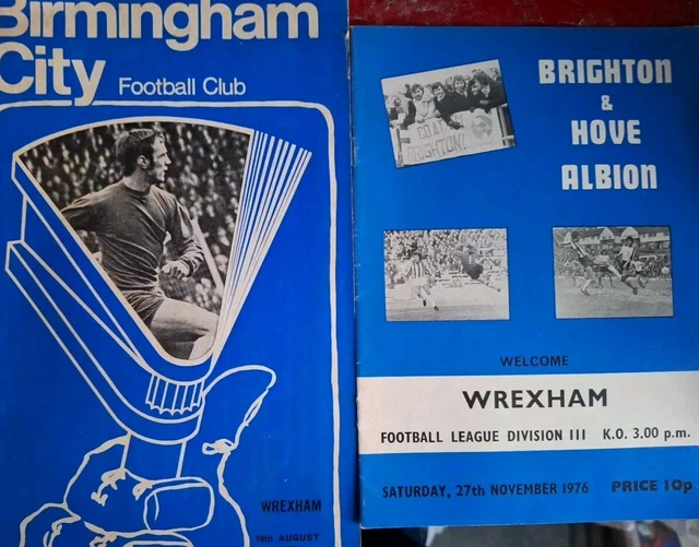 Lot De 18 Programmes De Match Bolton Wanderers – Domicile/Extérieur – Années 70 à 90 (très Bon état)