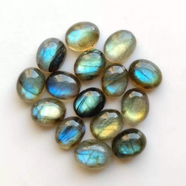 Mix Size Wholesale Labradorite Calibrated Cabochon Oval Shape Gemstone CX3 AU