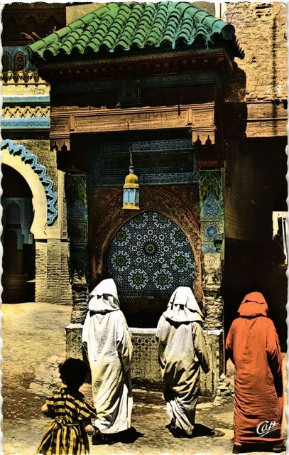 CPM AK MAROC - FES-La fontaine Nejjarine (329198)