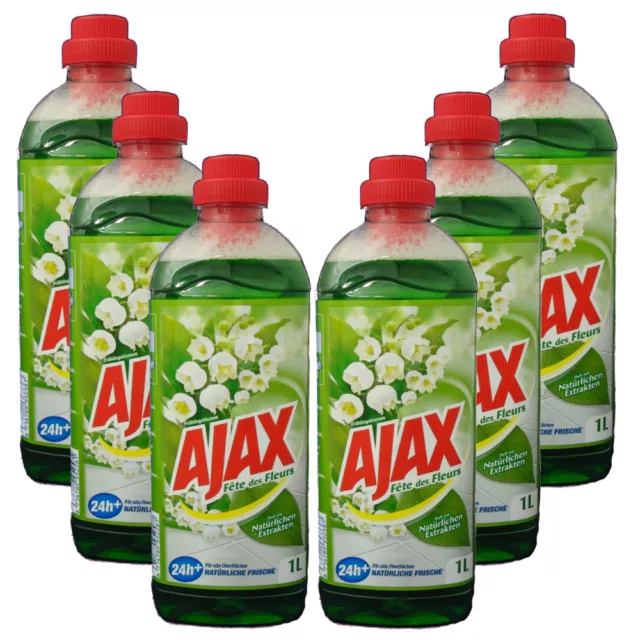Nettoyant multi-usages Ajax Fleurs de Printemps 5 L