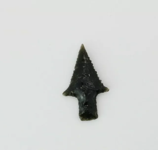TED ORCUTT NORTHWEST COAST OBSIDIAN FLINT EXOTIC POINT - RARE - CIRCA 1900's