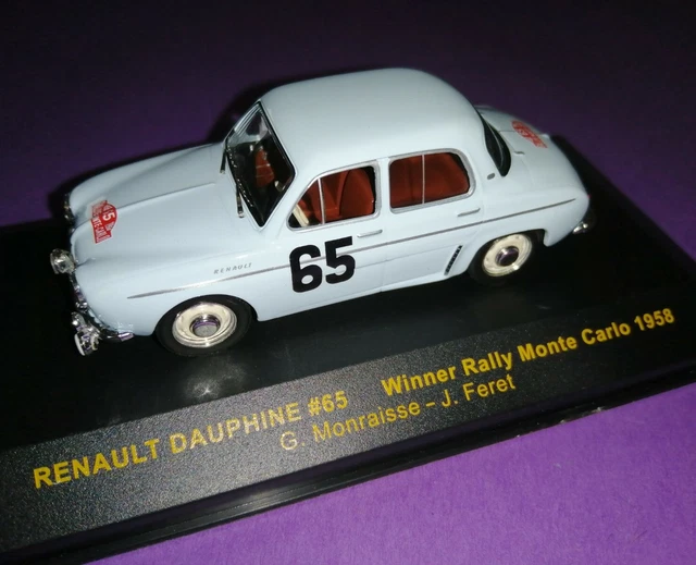RENAULT DAUPHINE N°65 RALLYE MONTE CARLO 1958 KIT Non Monté AUTOMAN