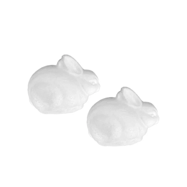Blumendekor Spielzeugtiere Kinderkaninchen Basteln Ainmal White