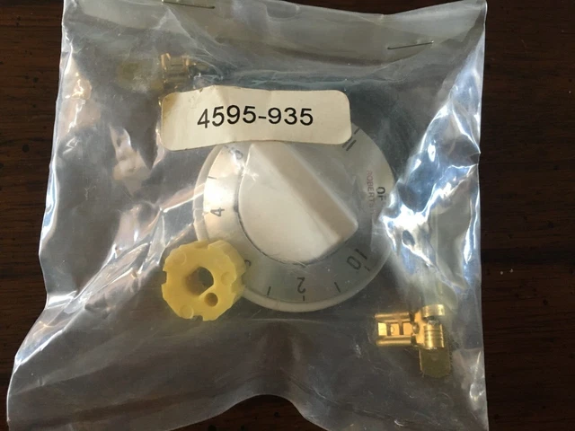 RobertShaw 4595-935 control knob stove Lo-Hi