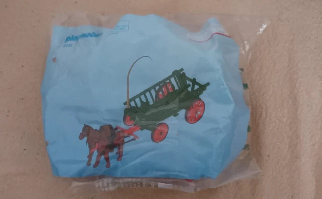 Playmobil 3246 Charrue Cheveux Ferme Neuf année 2001