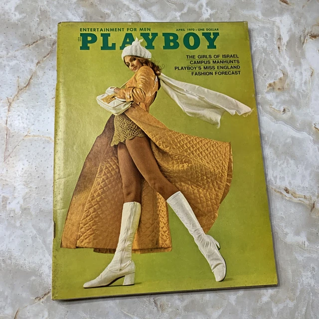 PLAYBOY APRIL 1970 Vintage Magazine CENTERFOLD EUR 10,14 - PicClick FR