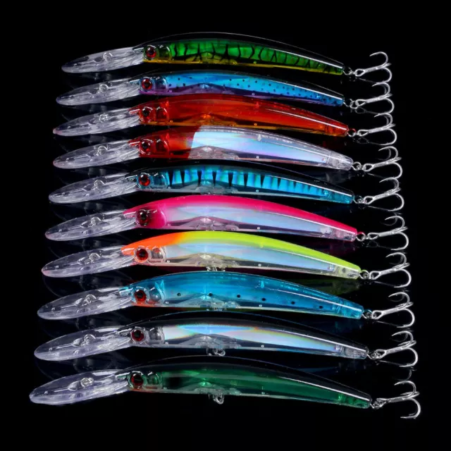 HENGJIA 17CM 23.5G MINNOW Leurre Poisson Nageur Pêche  Peche Truite Mer