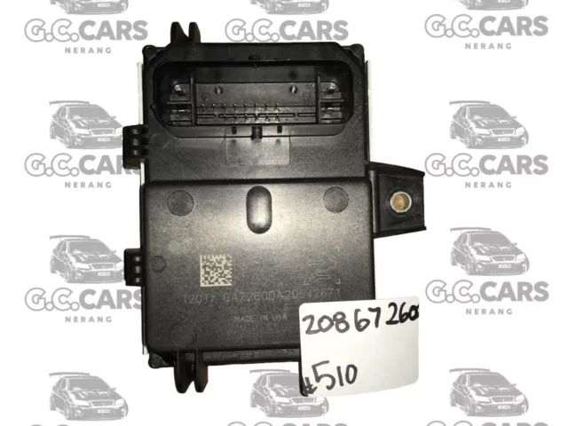 Holden Commodore Genuine Gm Ve Sv6 2013 Fuel Pump Module  Part Number 20867260