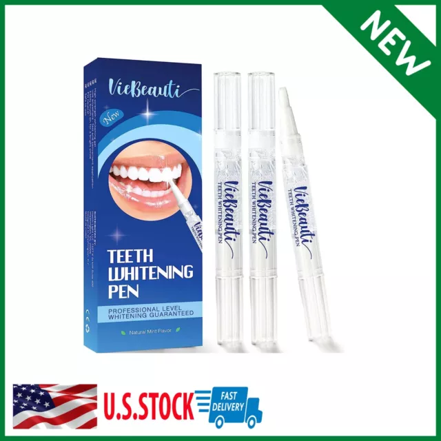 VieBeauti Teeth Whitening Pen (3Pcs) 30+Uses Effective Painless No Sensitivity