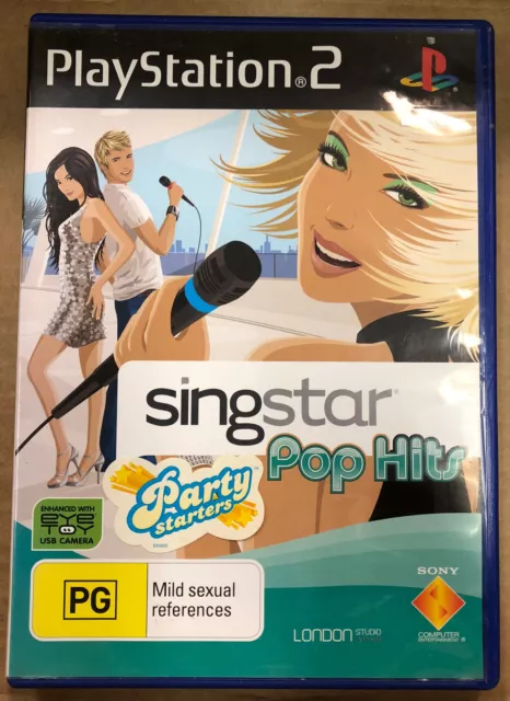 Playstation 4 / 5 Ps4 Ps5 Sing Star 2x Microphones + Singstar