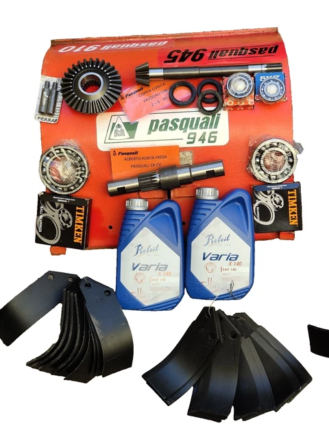 Kit cuscinetti e paraolii per fresa Pasquali 598 – GSM – Impregit srl