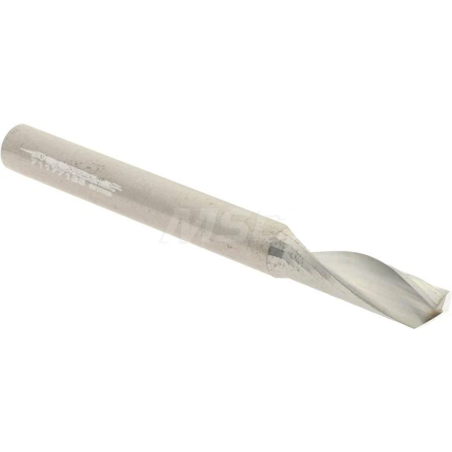 Accupro OCSFA18735 Spiral Router Bit: 3/16" Dia, 5/8" LOC, 3/16" Shank, Upcut