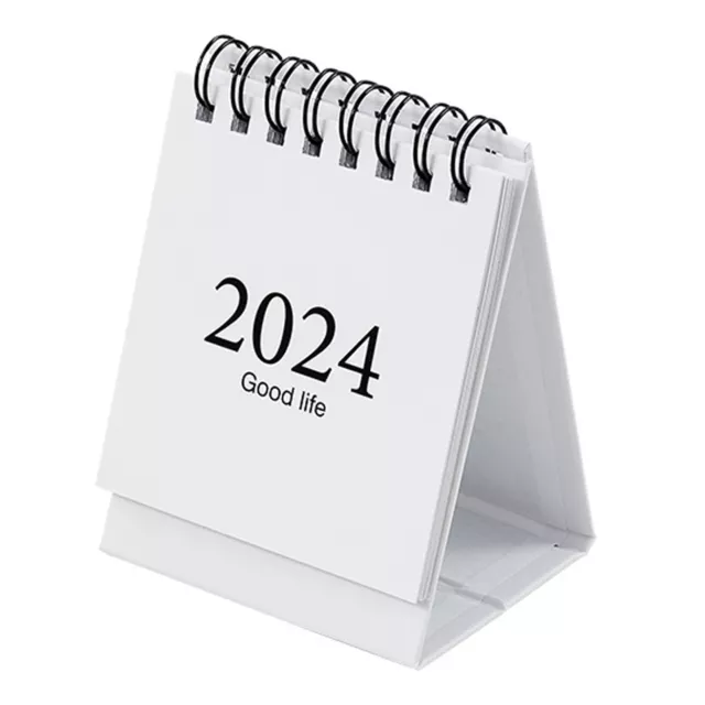 Special Gift Calendar Stunning Image 2024 Mini Desk Spiral Coil Page Turning