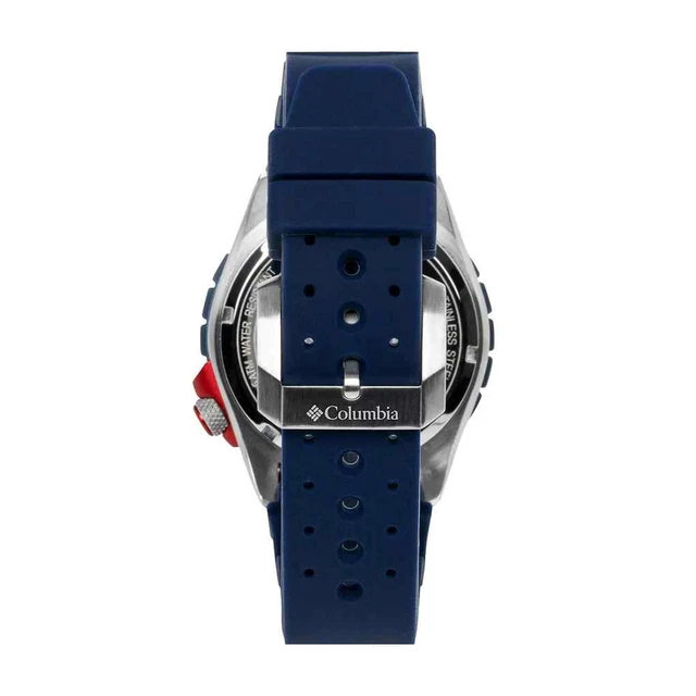 Columbia CSC04-003 da Uomo Pacific Outlander Blu Scuro Silicone Polso 3