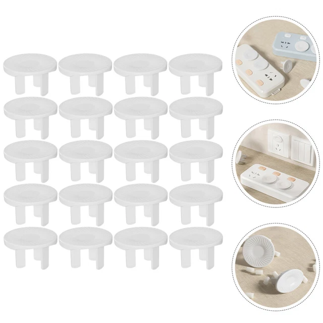 20 PCS Weiß Kind Steckdosenabdeckung Für Kindersicherung Steckdosenschutz