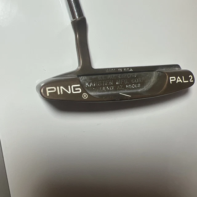PING PAL 2 BeCu 85068 Zip Putter/Karsten Steel/RH 35" 103.93 PicClick AU