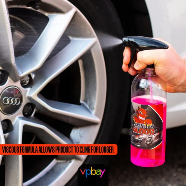 Devils Blood Wheel Cleaner Car Auto All Paint * Next Day Delivery*  V15 X 500Ml 2