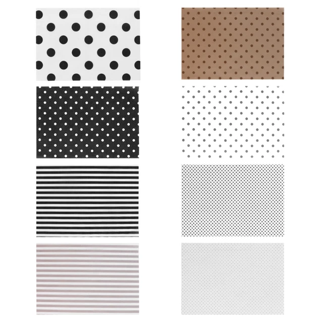 80 Hojas Negro Blanco Papel de Envoltura Papel de Envoltura Papel Copia Papel Navidad