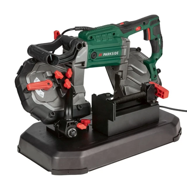 Sega A Nastro Parkside PMB 1100 B2 - Con Supporto, 1100W, Velocità Regolabile - Foto 6