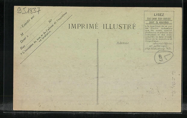 CPA Ermont, Route de Pontoise, Hotel Restaurant - Maison P. Gentis 2