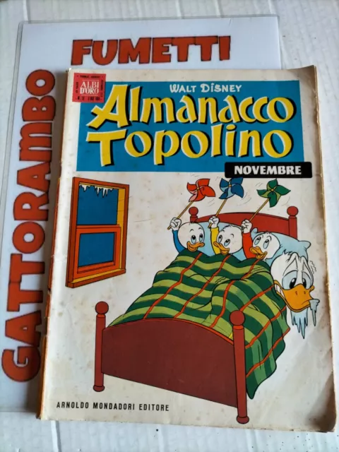 Albi d'oro Almanacco Topolino N.11 con Gioco anno 1959 -Disney Mondadori buono+