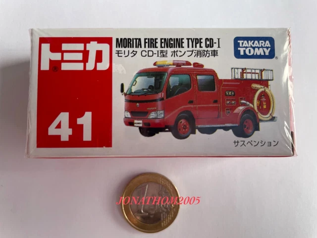 Tomica Premium N°02 - Camion De Pompiers Morita Wildfire - Échelle 1/100