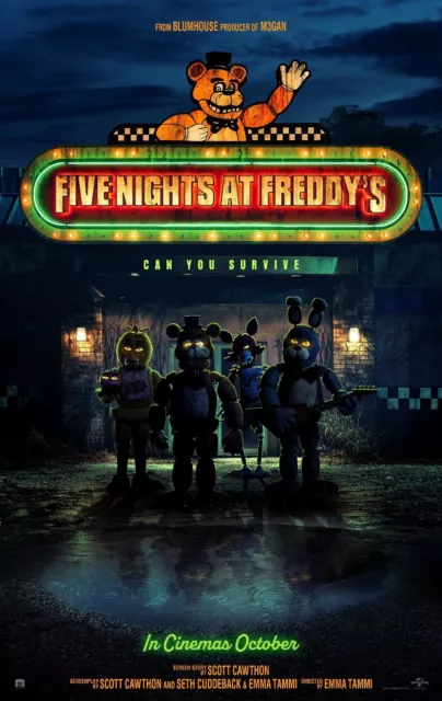 Five Nights At Freddy's Ruin Mini Poster, Drawing/illustration for sale by  WilfongArts - Foundmyself