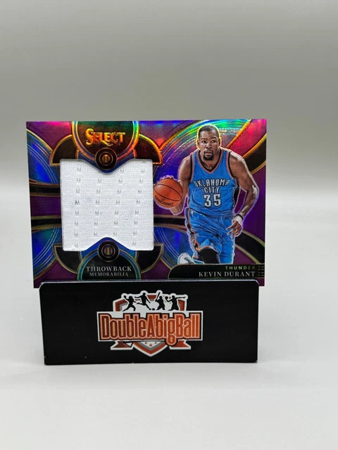 Carte Leaf Kevin Durant Matériel + Autographe #2/5 - NBA, édition Limitée