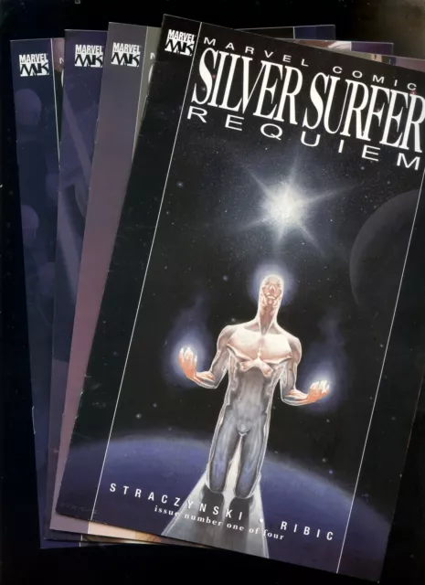 Silver Surfer: Requiem 1,2,3,4 *4* Complete - J Michael Straczynski & Esad Ribic