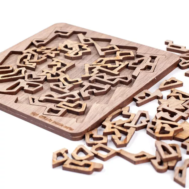 Zummy Mind Bending Wooden Jigsaw Puzzle  Puzzles for Adults 24 pcs