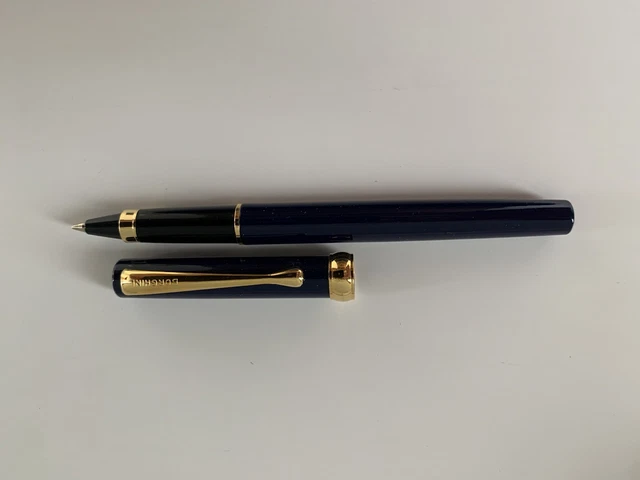 Stylo Bille BORGHINI Laqué Jaune Métallisé - Made In Italy (idée Cadeau Diplôme)