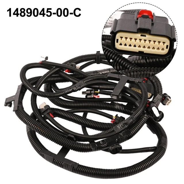 Cablaggio paraurti anteriore nero #1489045-00-C per sostituzione Tesla modello Y