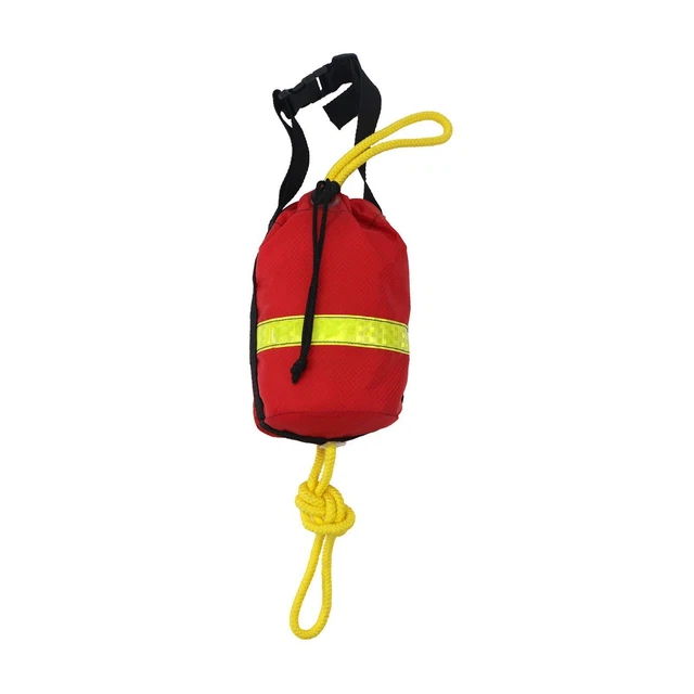 Throw Bag for Water Rescue with Rope for Buoyant Dinghy Kayaking Ice Fishing