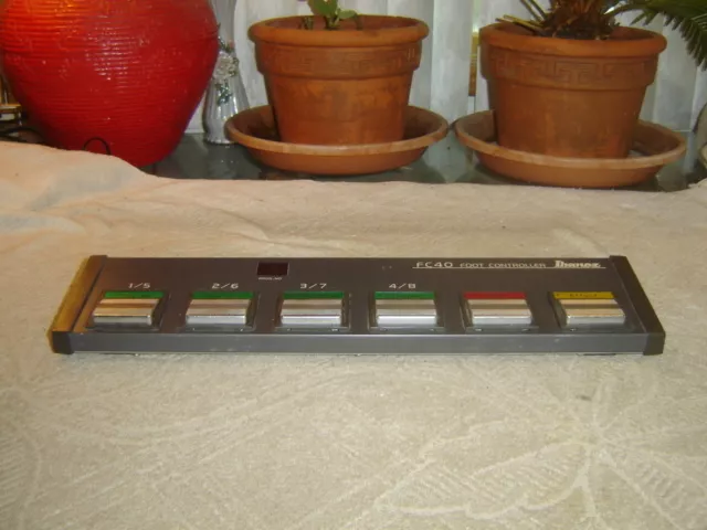 Ibanez FC40, Foot Controller, Footswitch, No Cable, for Repair
